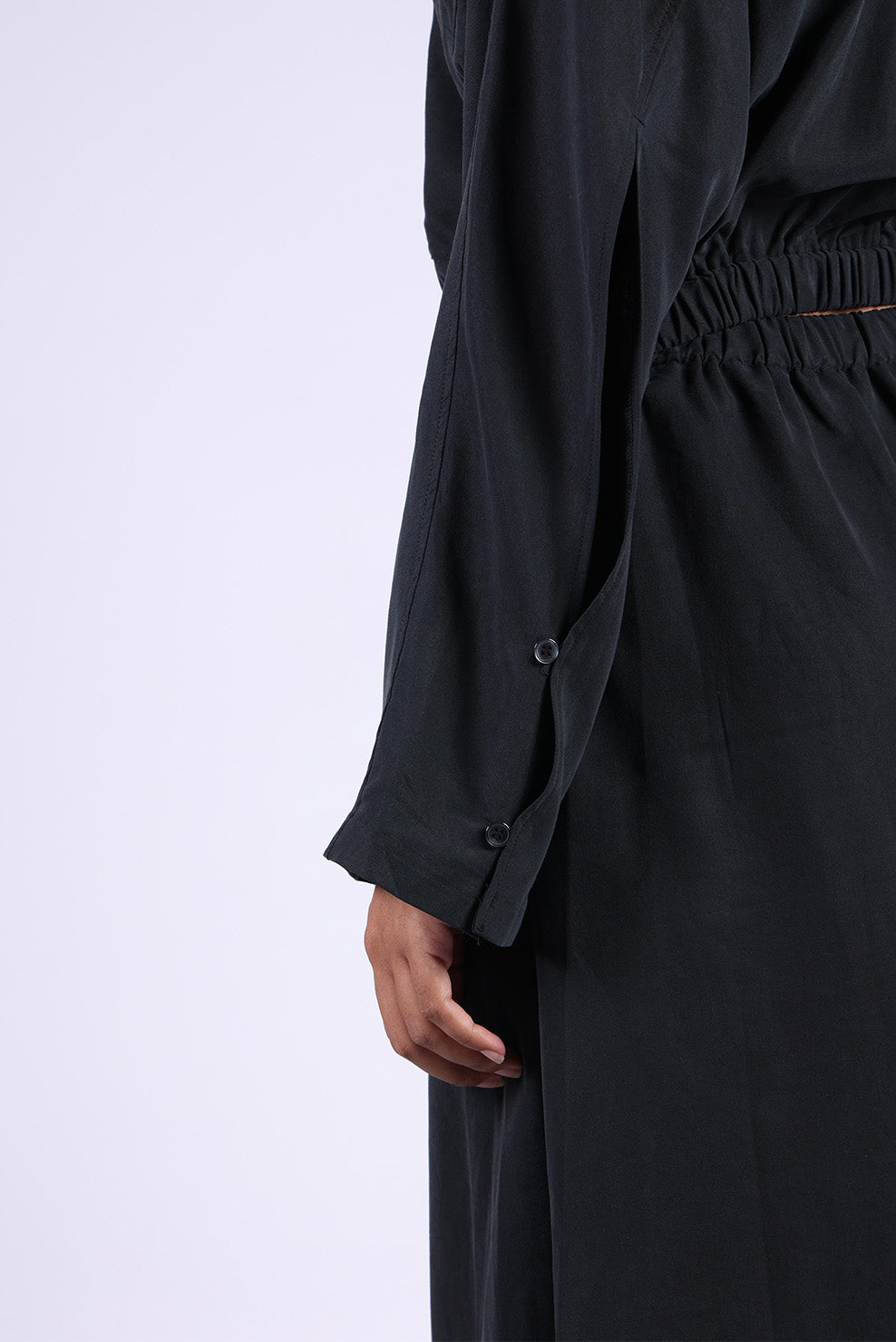 Black Cotton Dress