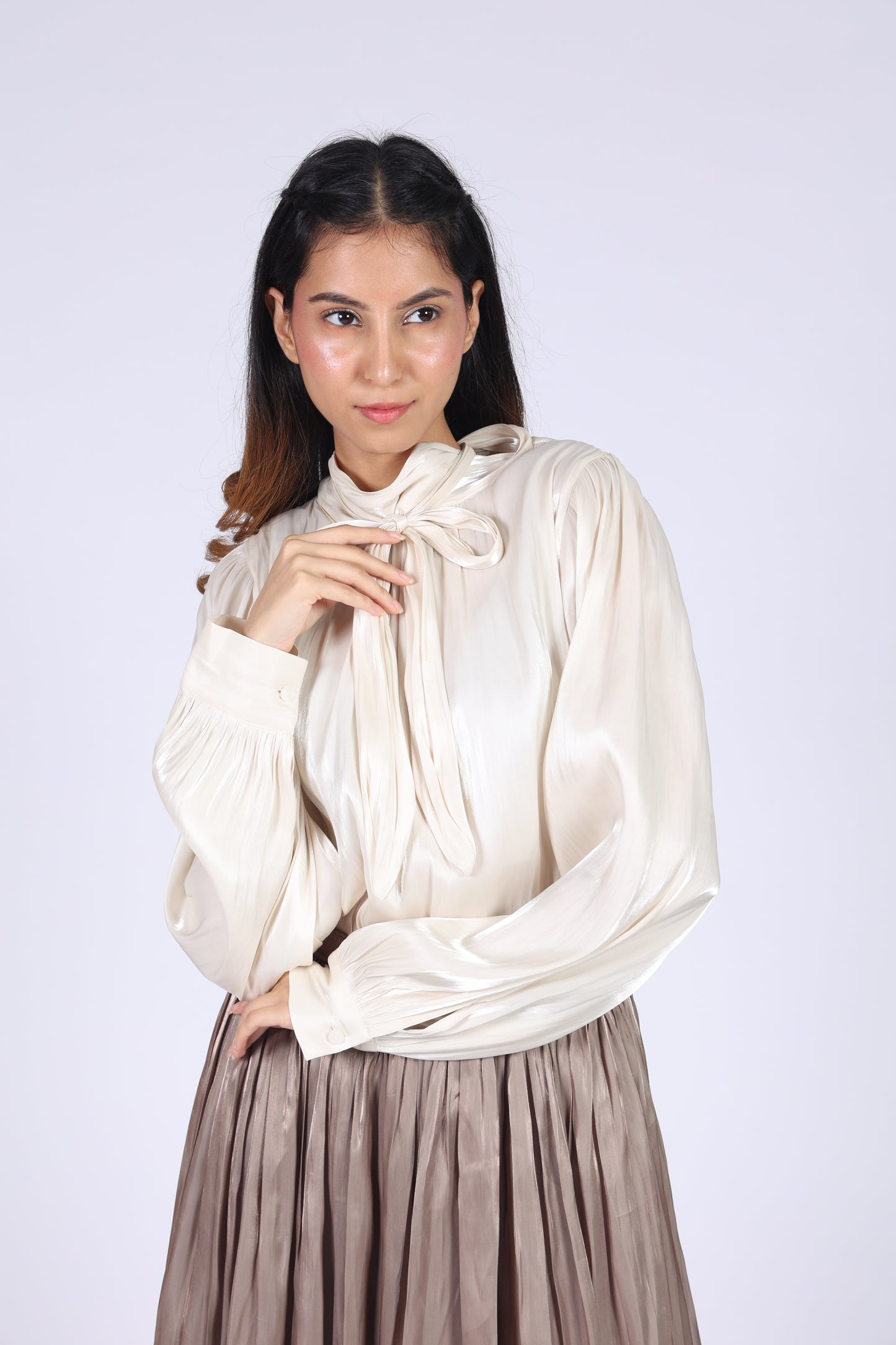 Off-White Tie-Up Shirt