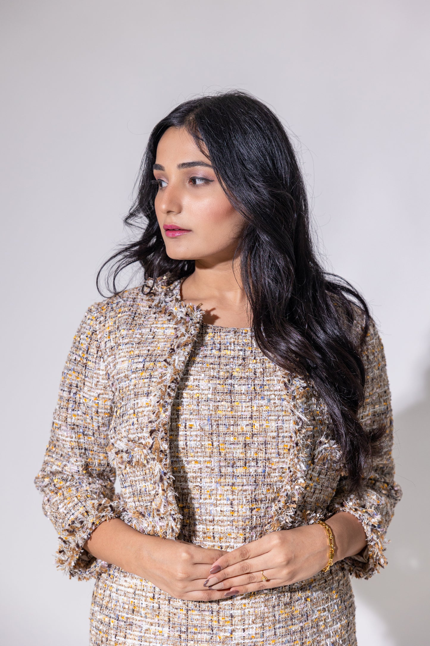 Brown Tweed Ensemble