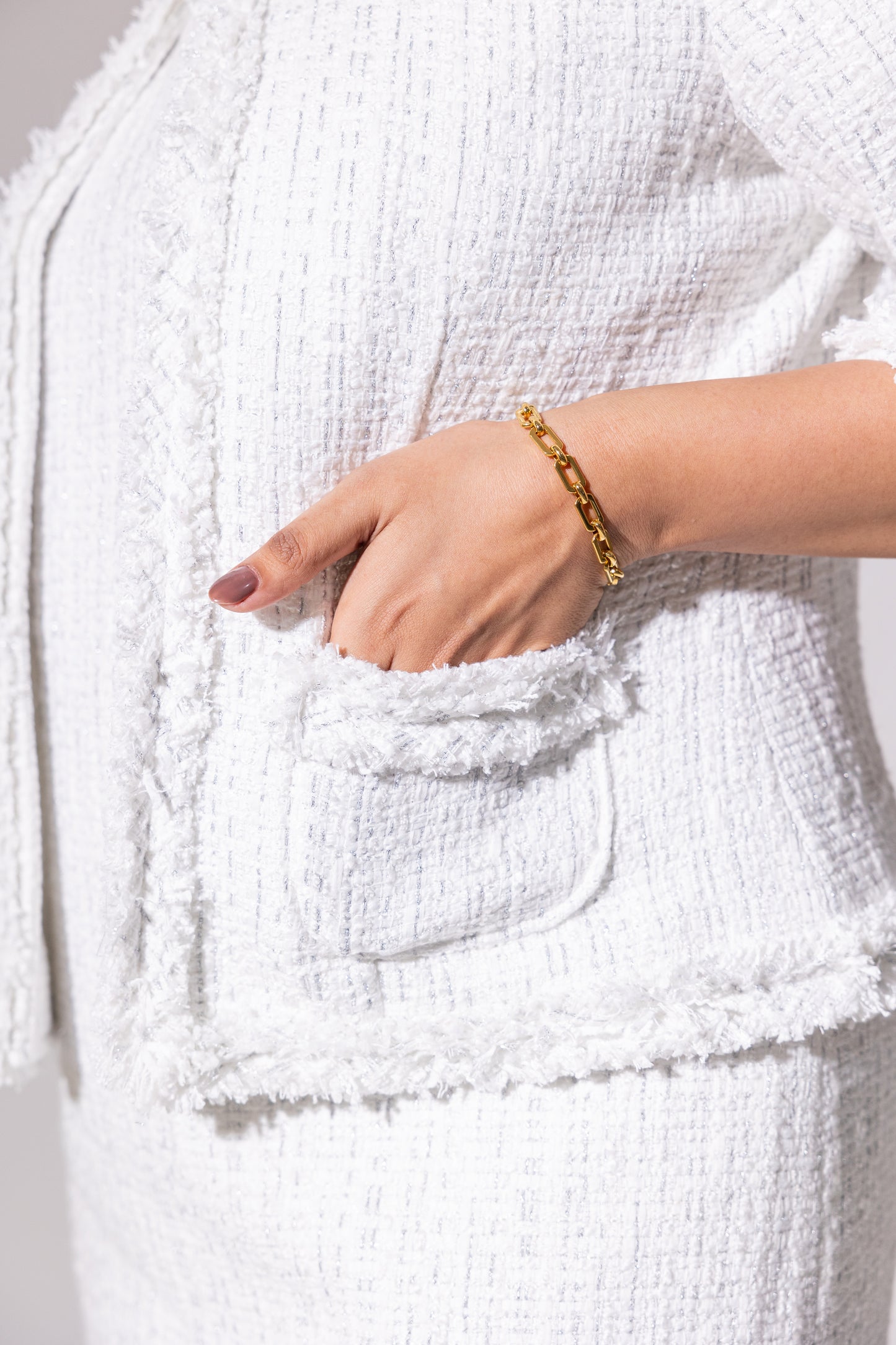 White Tweed Ensemble