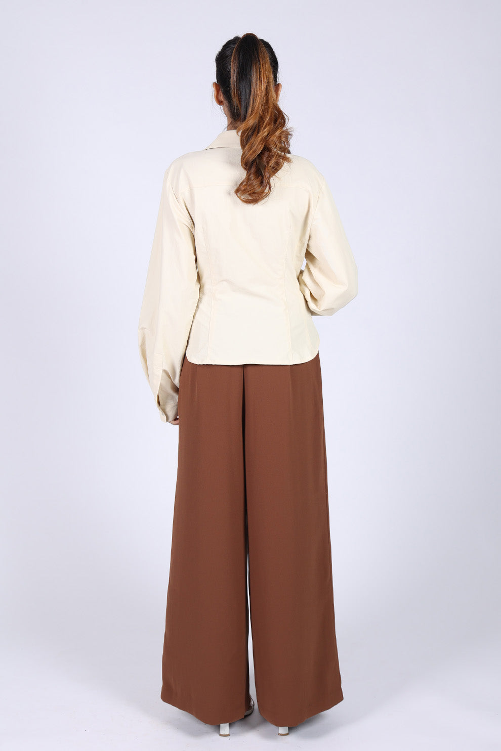 Beige Cotton Shirt