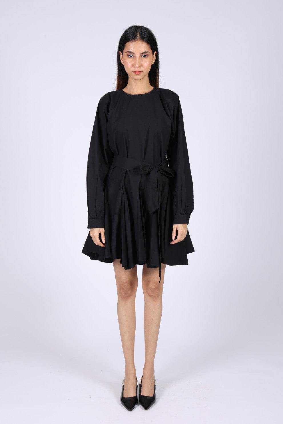 Black Cotton Dress