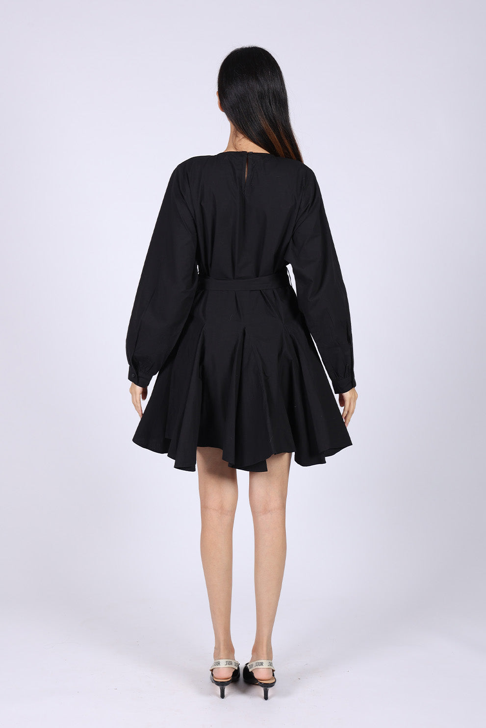 Black Cotton Dress