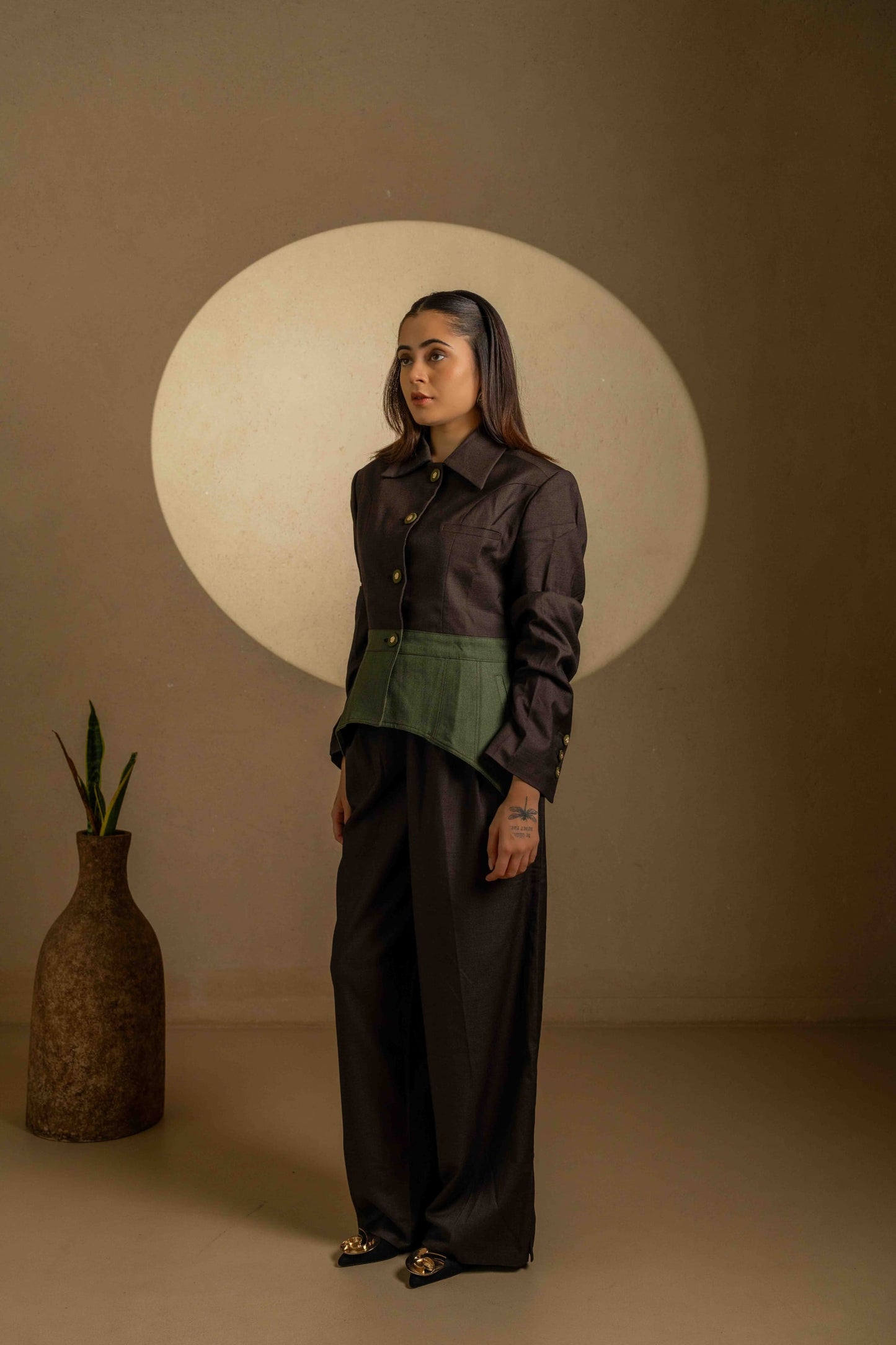 The Sculptor – Two-Tone Waist Cinch Set