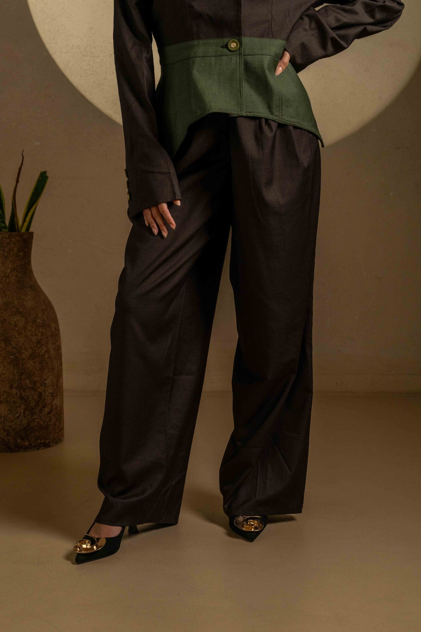 The Sculptor – Two-Tone Waist Cinch Set