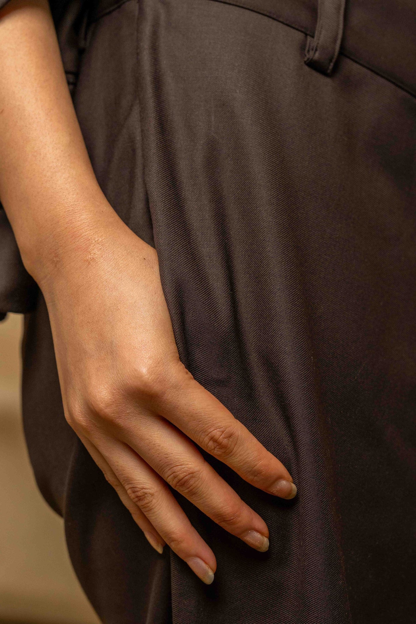 The Archivist – Brown Mocha Blazer Set