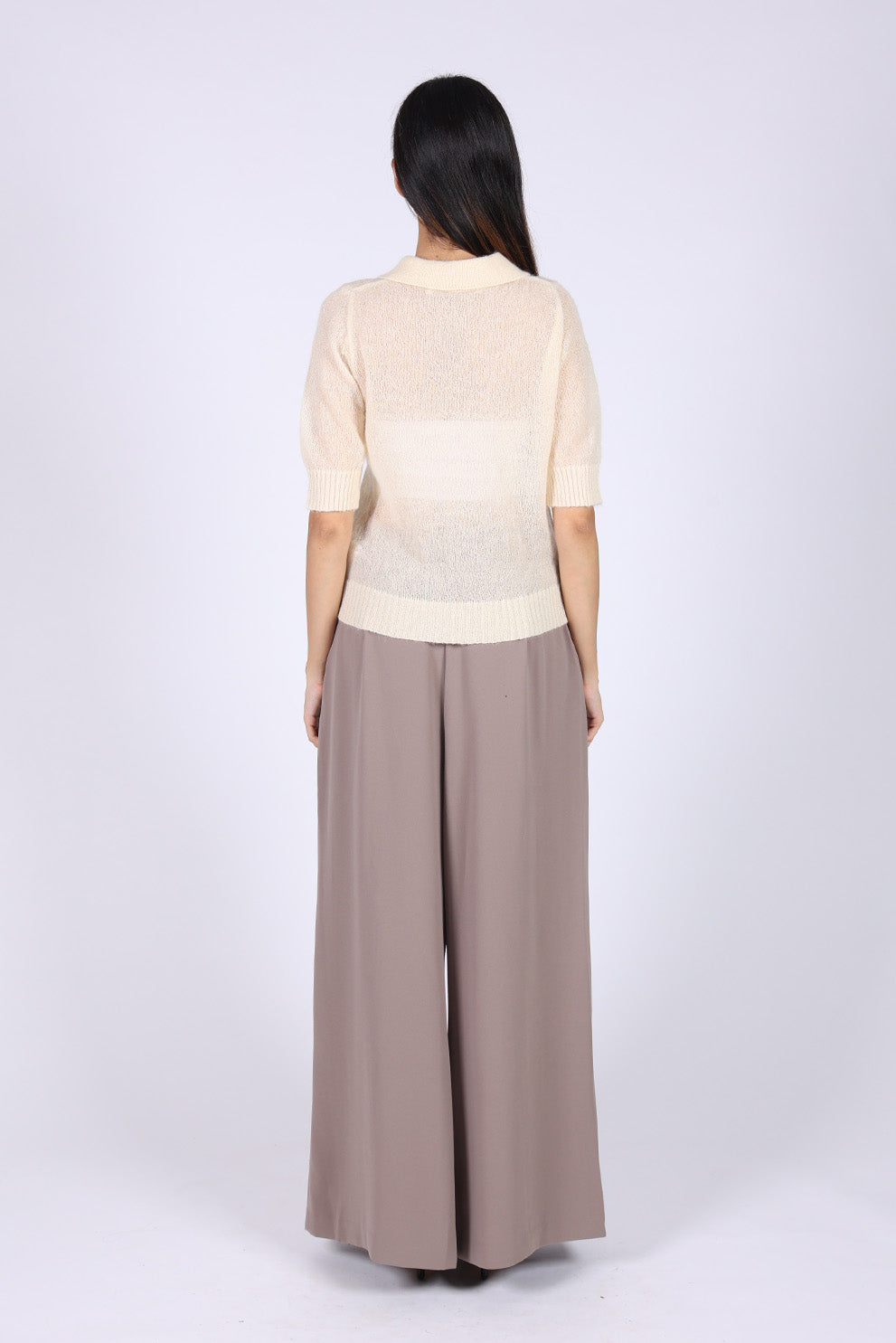 Off-White Woolen Top