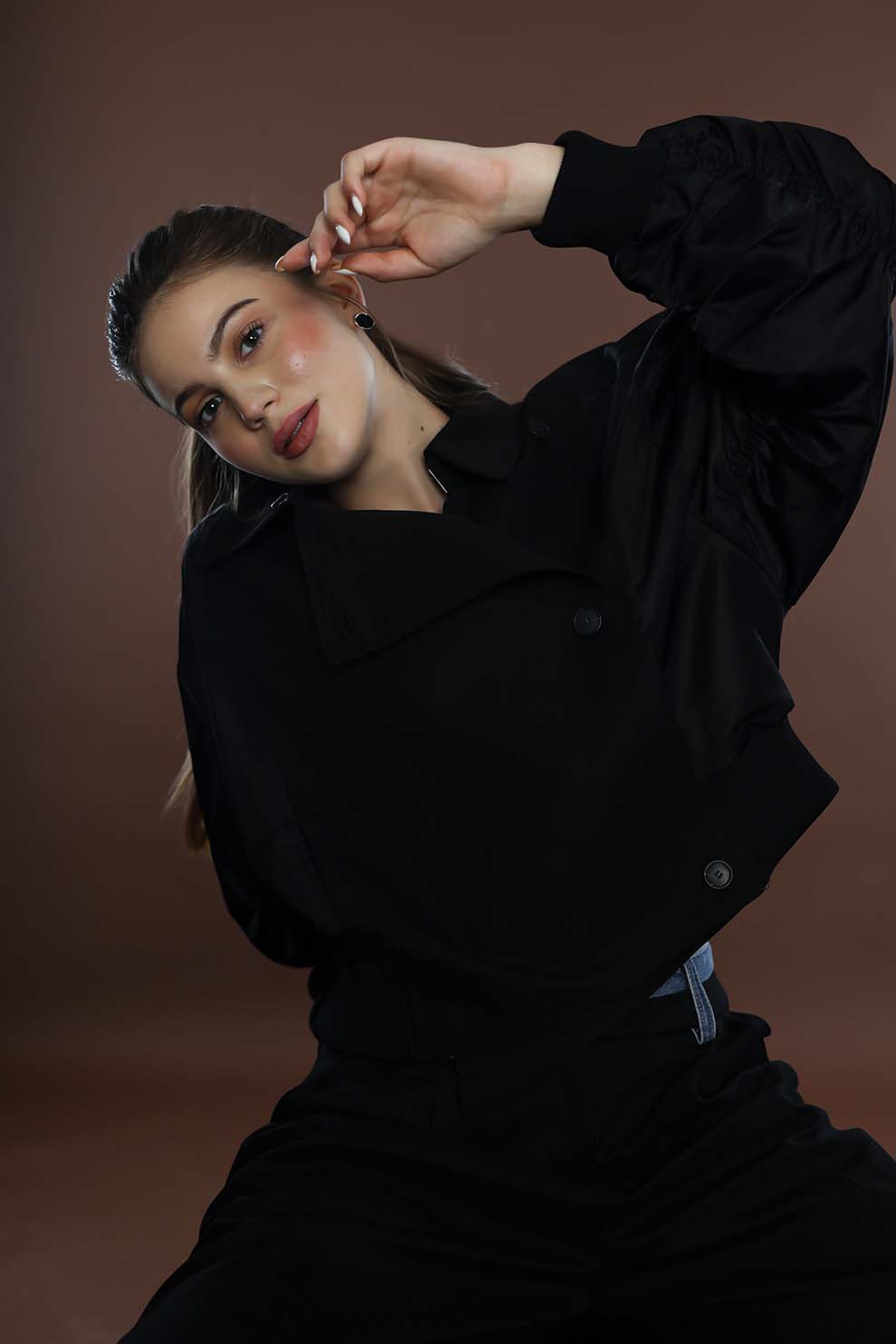 Black Bomber Jacket