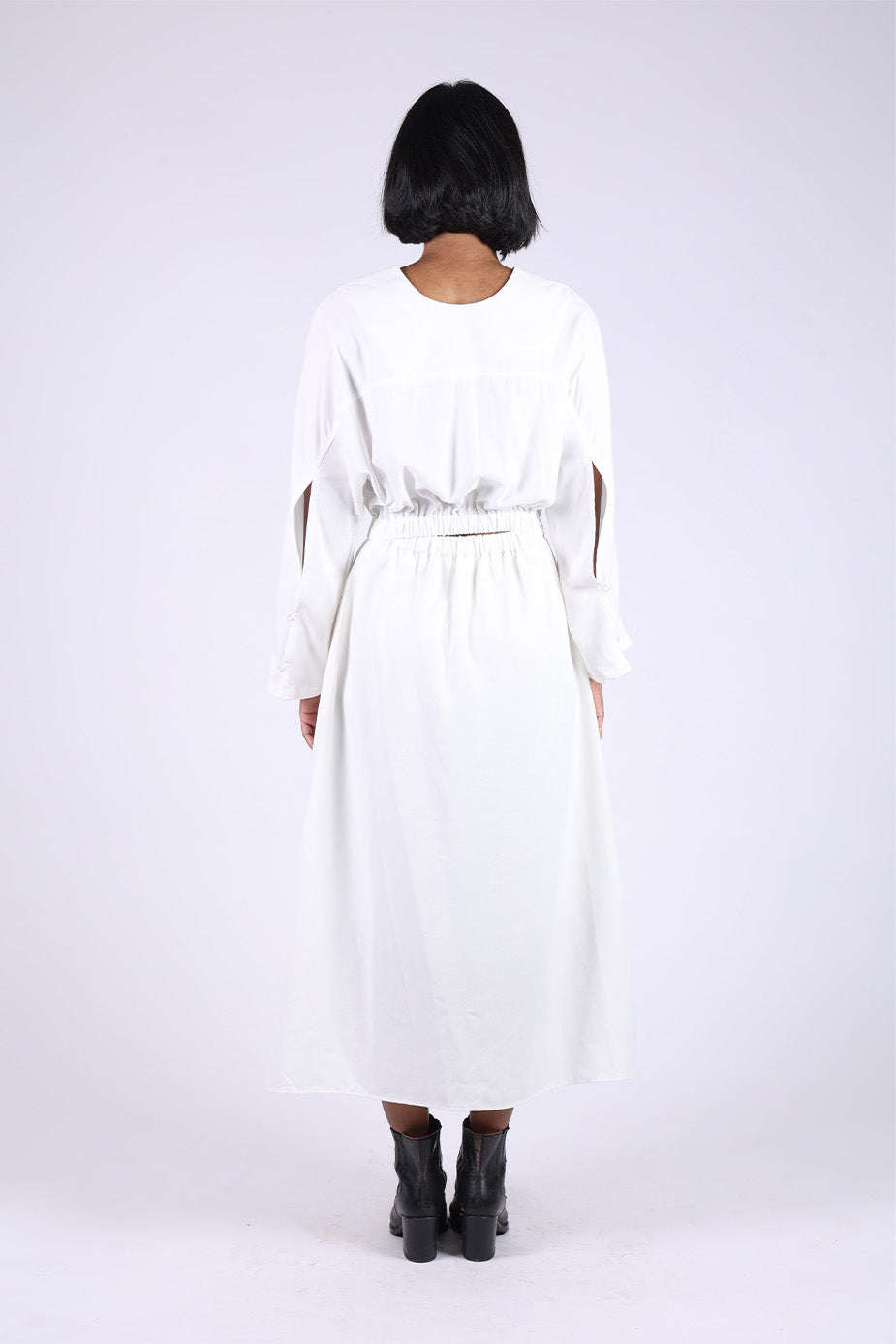 White Cotton Dress