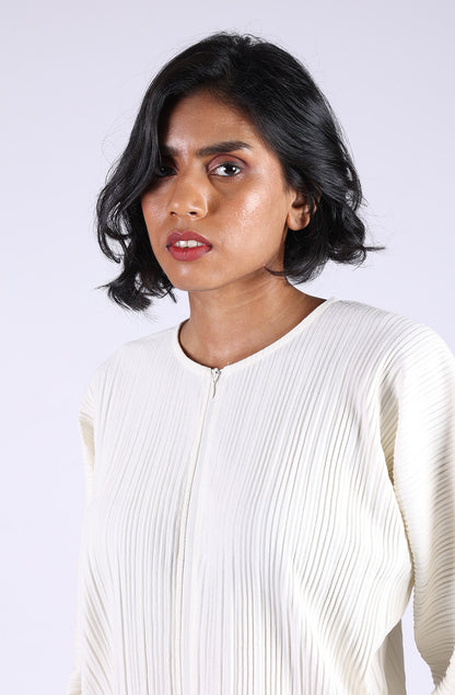 Black and White Pleated set