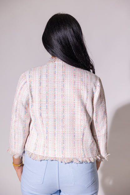 Pink Tweed Jacket