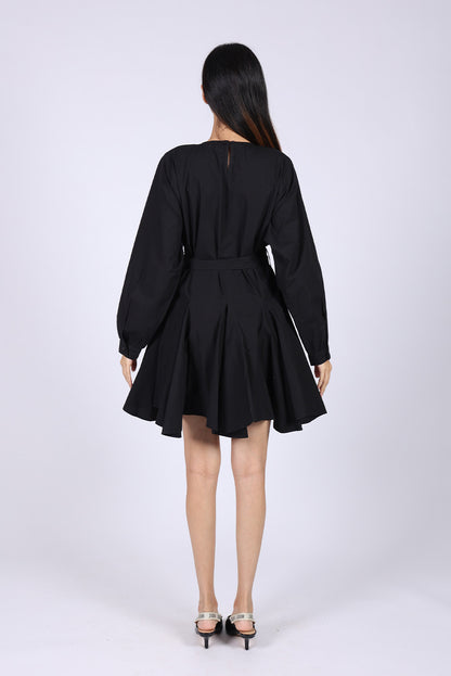 Black Cotton Dress