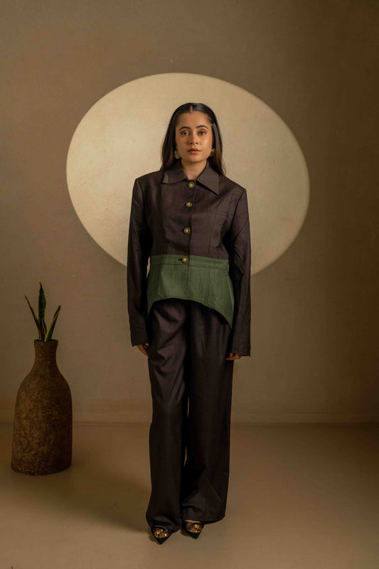 The Sculptor – Two-Tone Waist Cinch Set