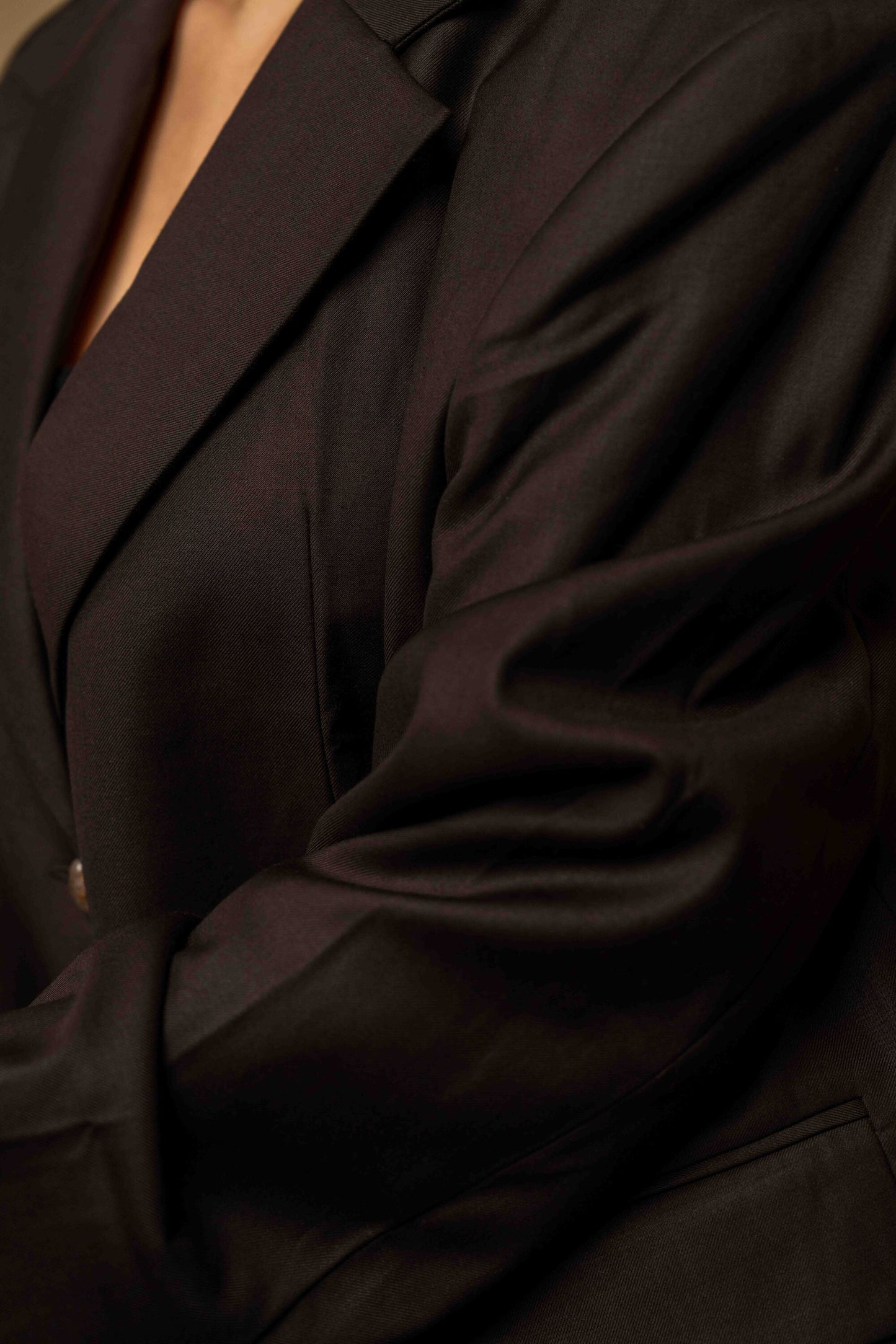 The Archivist – Brown Mocha Blazer Set
