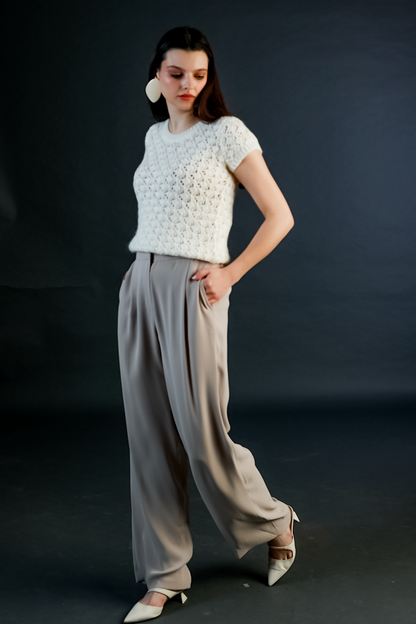 Beige Pants