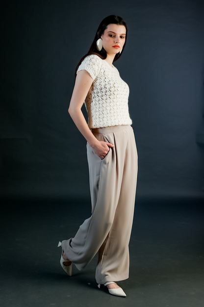 Beige Pants