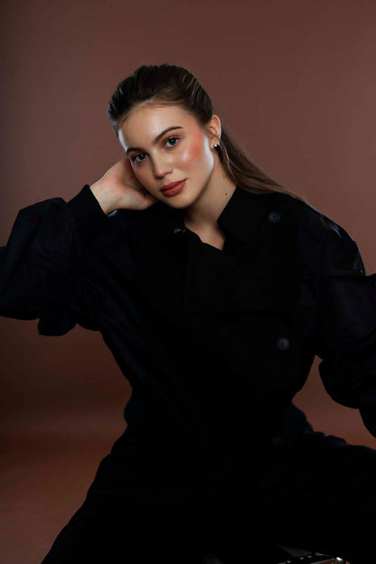 Black Bomber Jacket