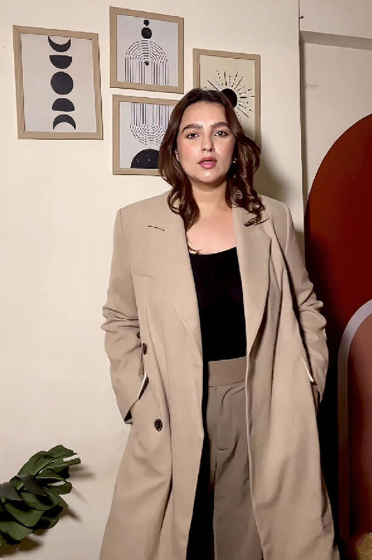 Beige Trench Coat