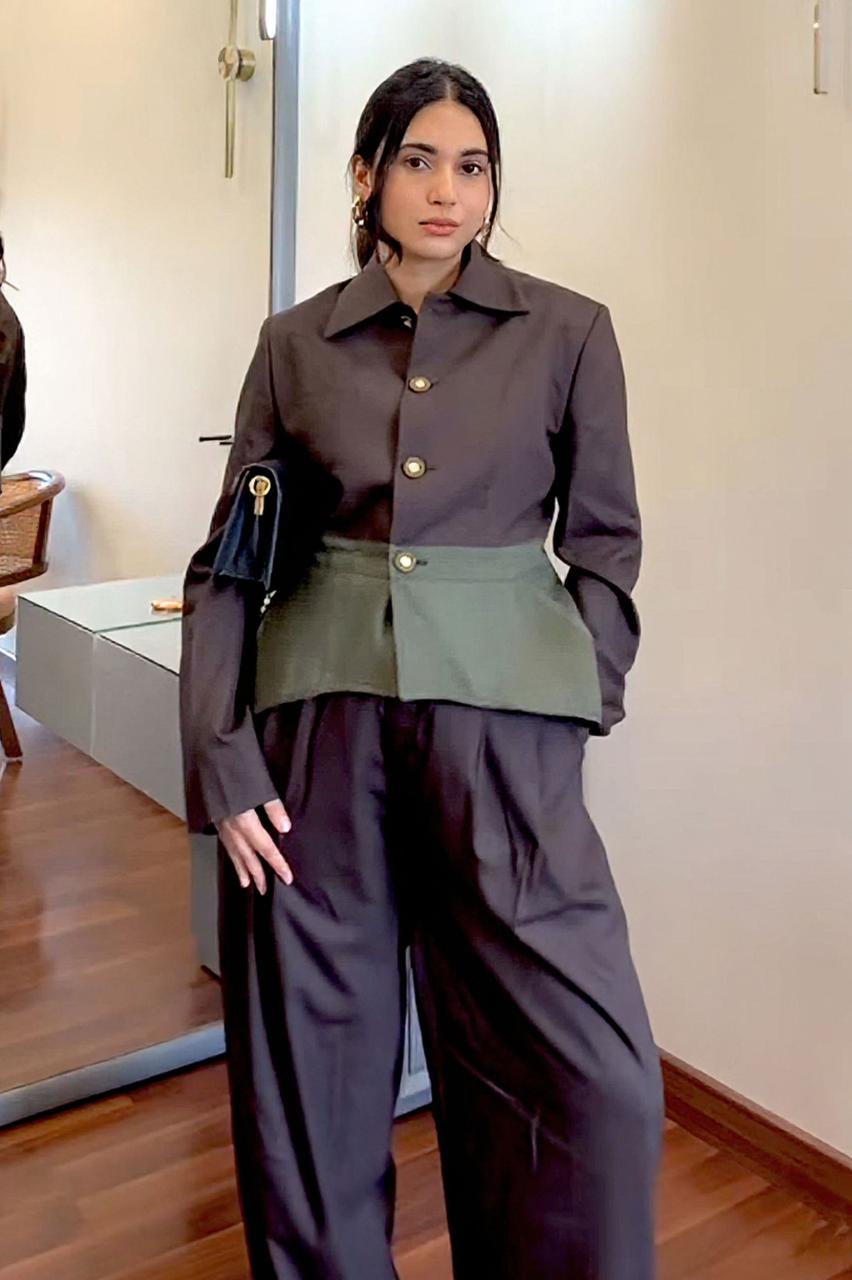 The Sculptor – Two-Tone Waist Cinch Set