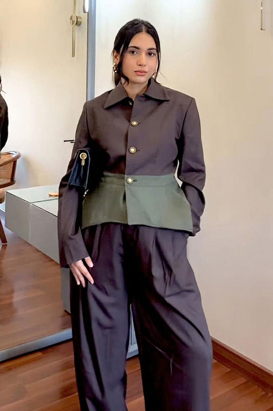 The Sculptor – Two-Tone Waist Cinch Set