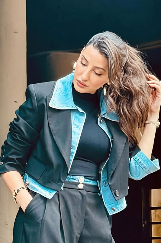 Black Denim Jacket