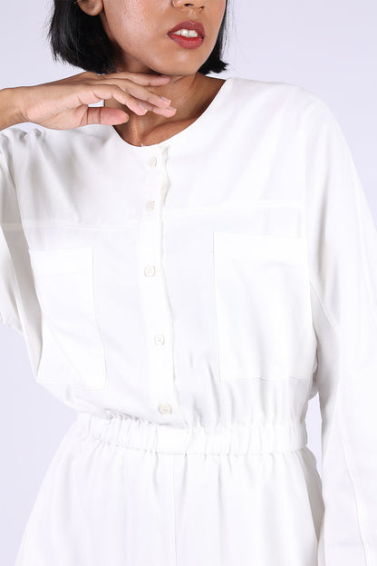 White Cotton Dress